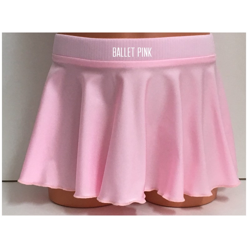 Adult XS Girls 4-16 Ballet Skirt Dance Skirt XL 25 Colors 3T Nylon Lycra Sizes: 2T