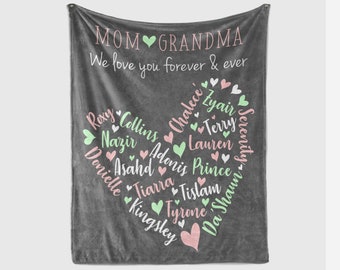 name blankets etsy