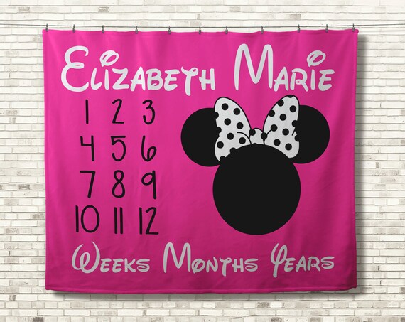 disney milestone blanket