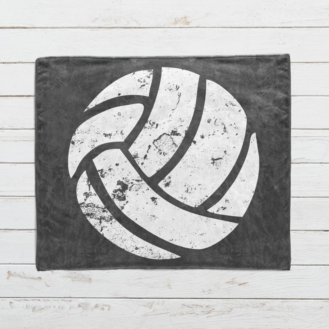 Volleyball Blanket Custom Personalized Blanket Team Spirit Etsy