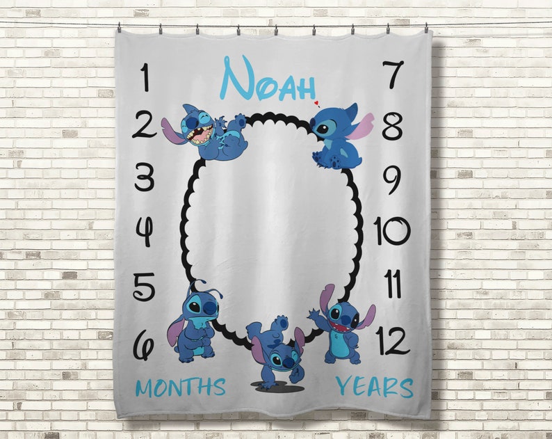 disney baby milestone blanket
