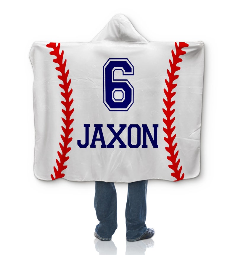 baseball hoodie blanket