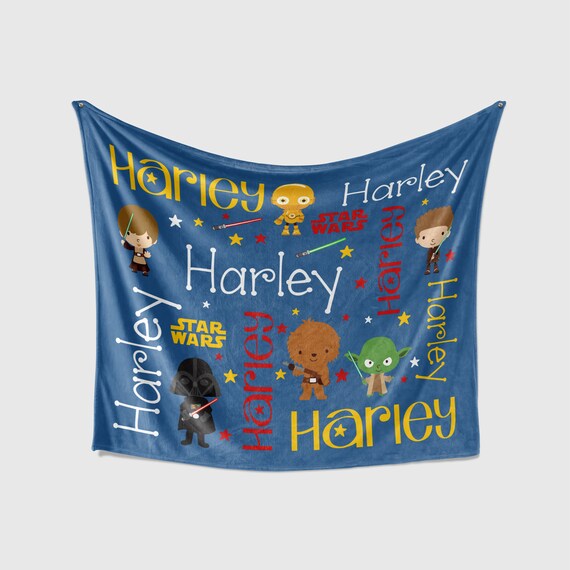 kids blanket with name