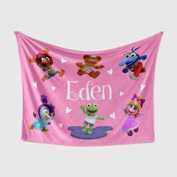 Muppet Babies Blanket Personalized Blanket Custom Blanket Etsy