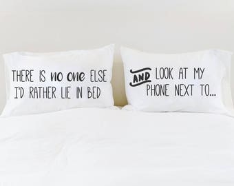 My Side The Dogs Side White Pillowcase Pair Of Friend Gift Dog