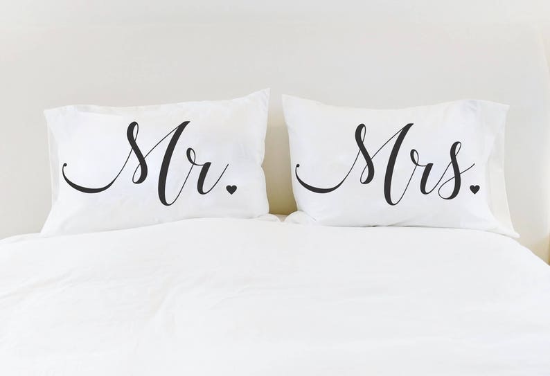 Home Kitchen Lumbar Pillow Mr And Mrs Pillow Cover Bedroom