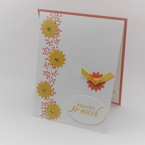154-Bedankt, Get Well, Verjaardag, Opmerking, Denken aan u, Miss You, Beste wensen, aanpassen, maak je eigen groet, bloemen, vrouw, vriendin