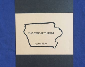 Iowa Comic - "The Size of Things"-  5"x6.5" Prints - 6 Pages