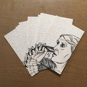 Virginia Woolf - Fuck ' em Up cartes postales - Pack de 5