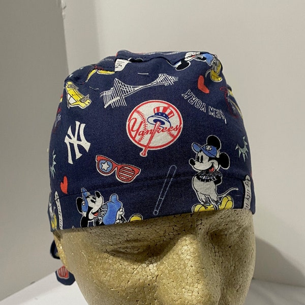 Mickey Yankees Scrub Cap