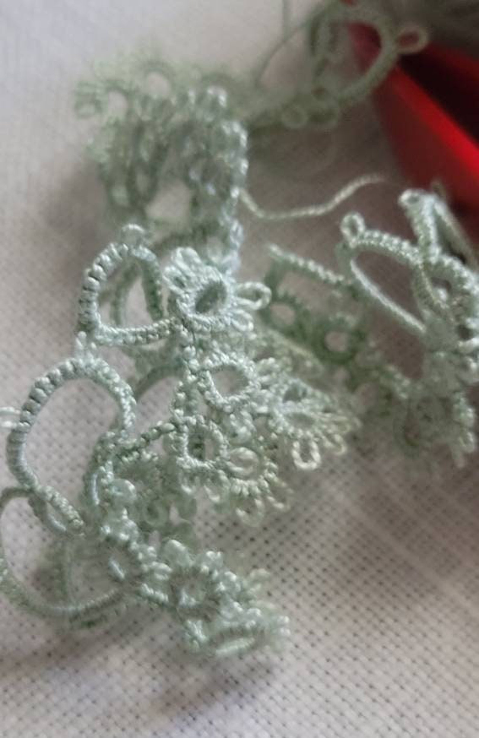 Vintage Boye Tatting Shuttle & Supplies DMC Cebelia 30 DMC Etsy