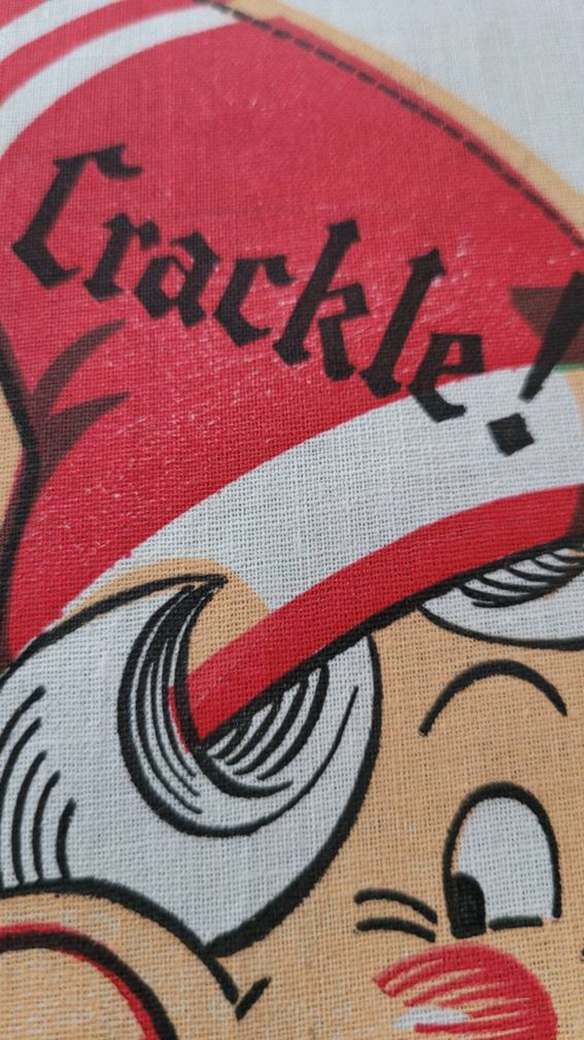 Kelloggs CRACKLE Cereal Character 1948 Cut & Sew Doll Rice Etsy