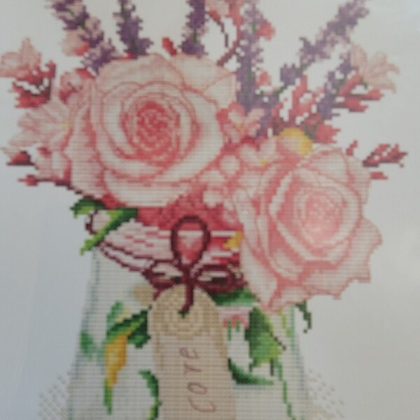 Pre Stamped Cross Stitch Etsy