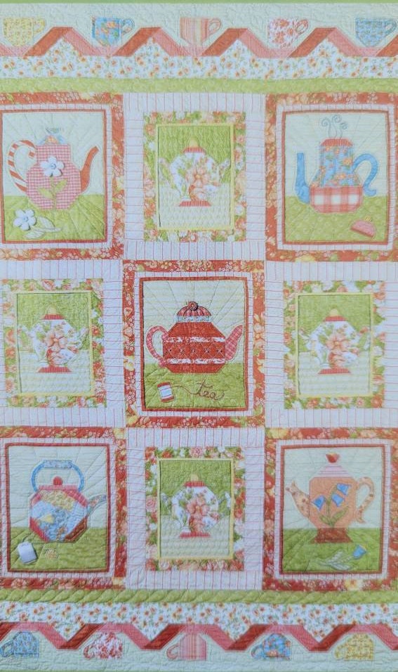Sweet Tea Quilt Pattern the Quilt Co. Set of 6 Sweet Tea Etsy