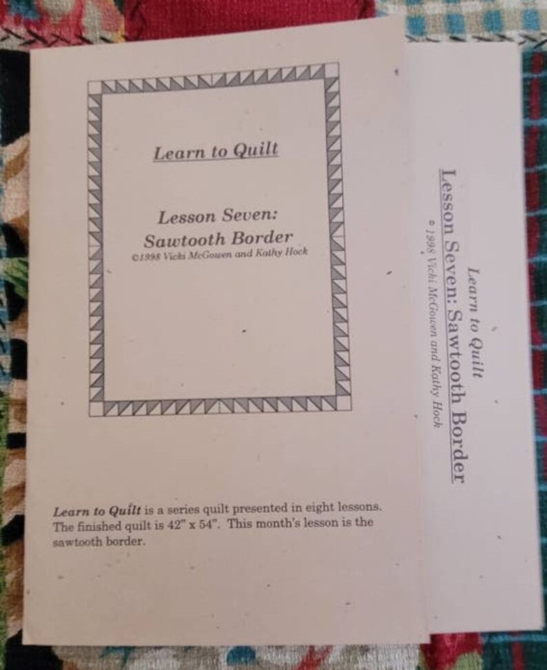 Quakertown Quilts 8 Complete Learn to Quilt Blocks Etsy