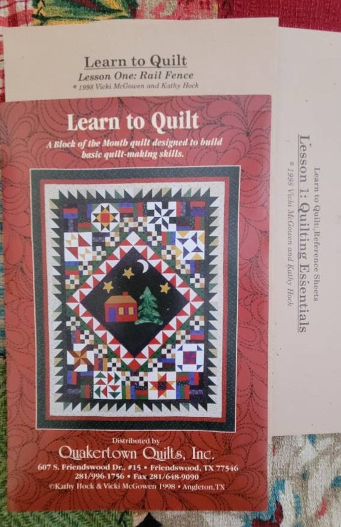 Quakertown Quilts 8 Complete Learn to Quilt Blocks Etsy