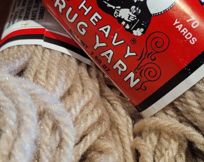 Aunt Lydia's Rug Yarn Vintage Yarn Heavy Rug Yarn 100 Etsy