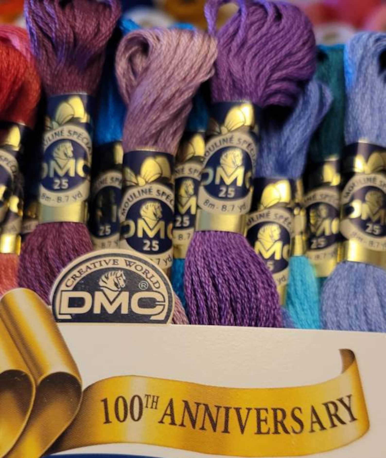 DMC Kits 2 Embroidery Floss Kits 100th Anniversary Etsy