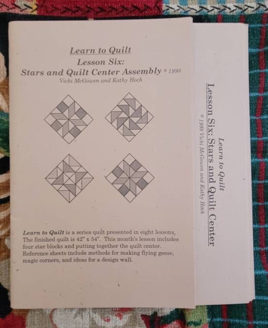 Quakertown Quilts 8 Complete Learn to Quilt Blocks Etsy