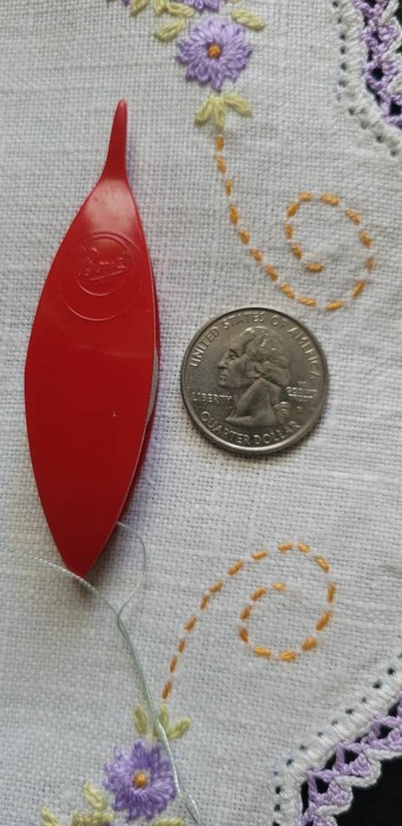 Vintage Boye Tatting Shuttle & Supplies DMC Cebelia 30 DMC Etsy