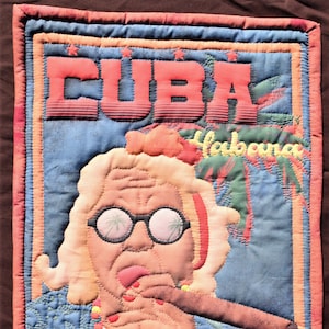 Woman with Cigar wall hanging