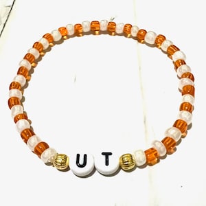 UT Bracelet/ Vols/ University of Tennessee/Big Orange/UTK