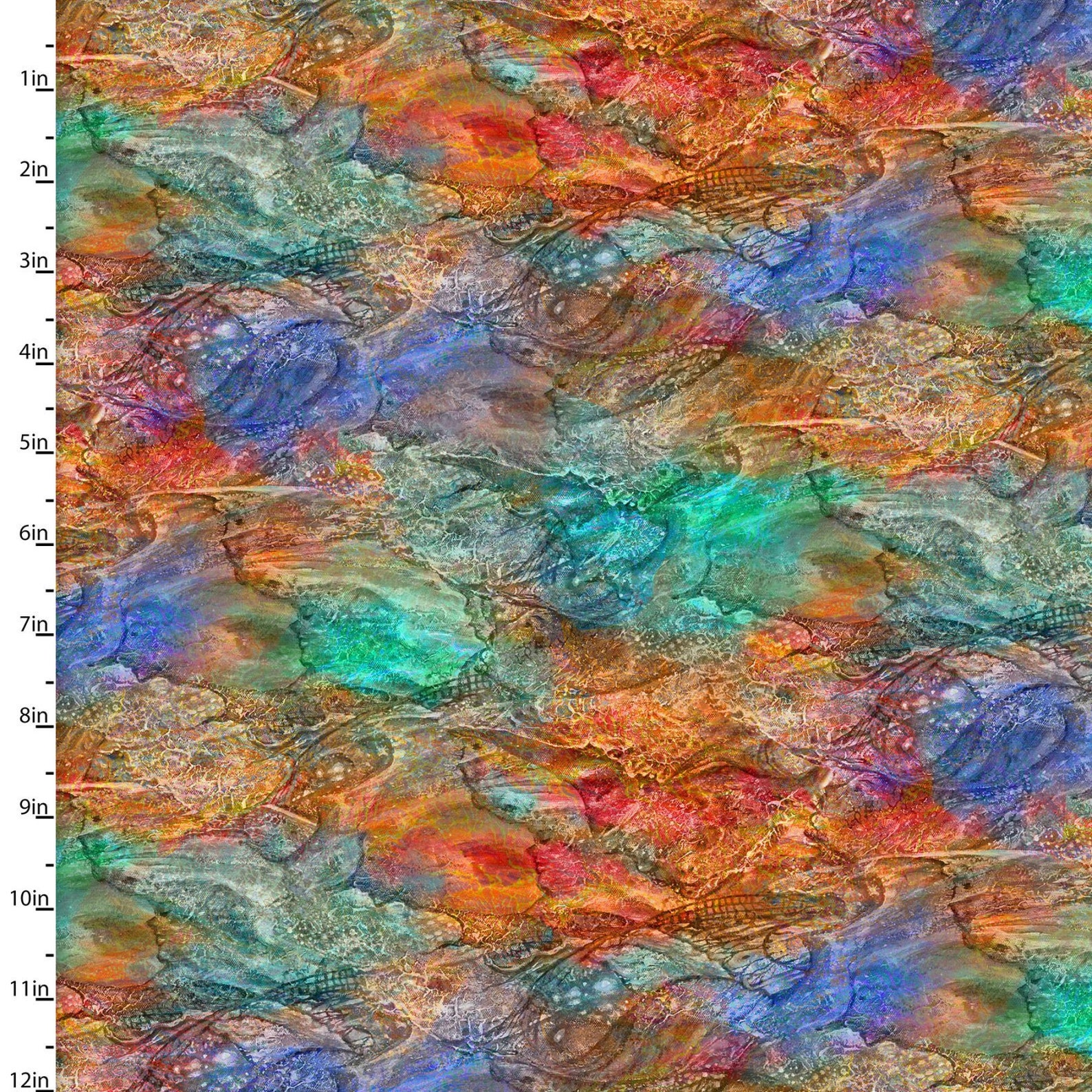 Multicolor Blender 44 Digital Fabric by 3 Wishes Etsy