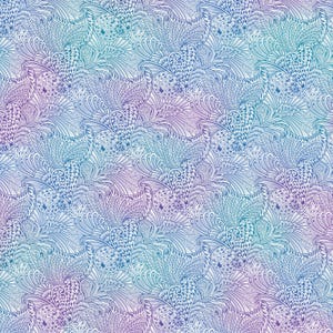 White, Blue and Purple Mottled Opulence 108&quot; fabric by Benartex, 10230W-09,  100% cotton, wide quilt fabric great for quilt backs
