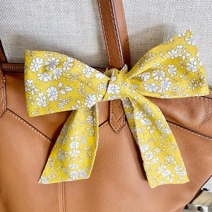Liberty London Skinny Scarf in Tana Lawn Cotton: Capel - Yellow