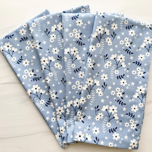 Table Napkins Set of 4 | Cloth Dinner Napkins | Fabric Napkins | Eco Friendly | Hostess Gift | Gift for Her | Freedom Garden - Ditsy Floral
