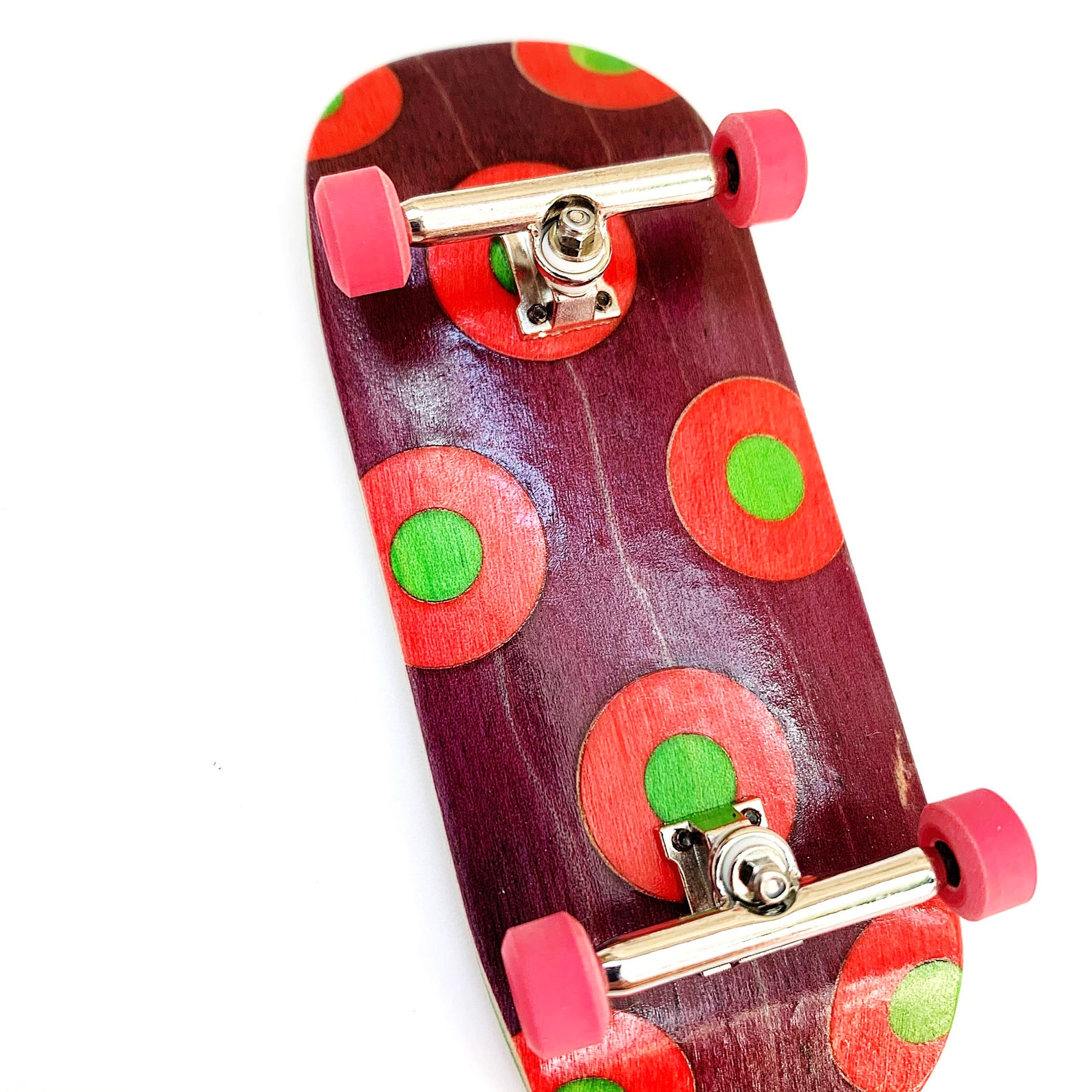 Fingerboard CUSTOM SPLIT 36MM 0 Shape x Industry Wheels Etsy