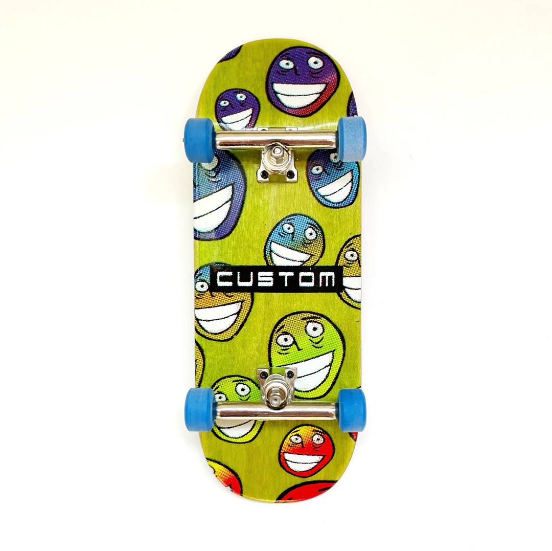 Fingerboard CUSTOM 34 0 Shape X Industry Wheels Etsy