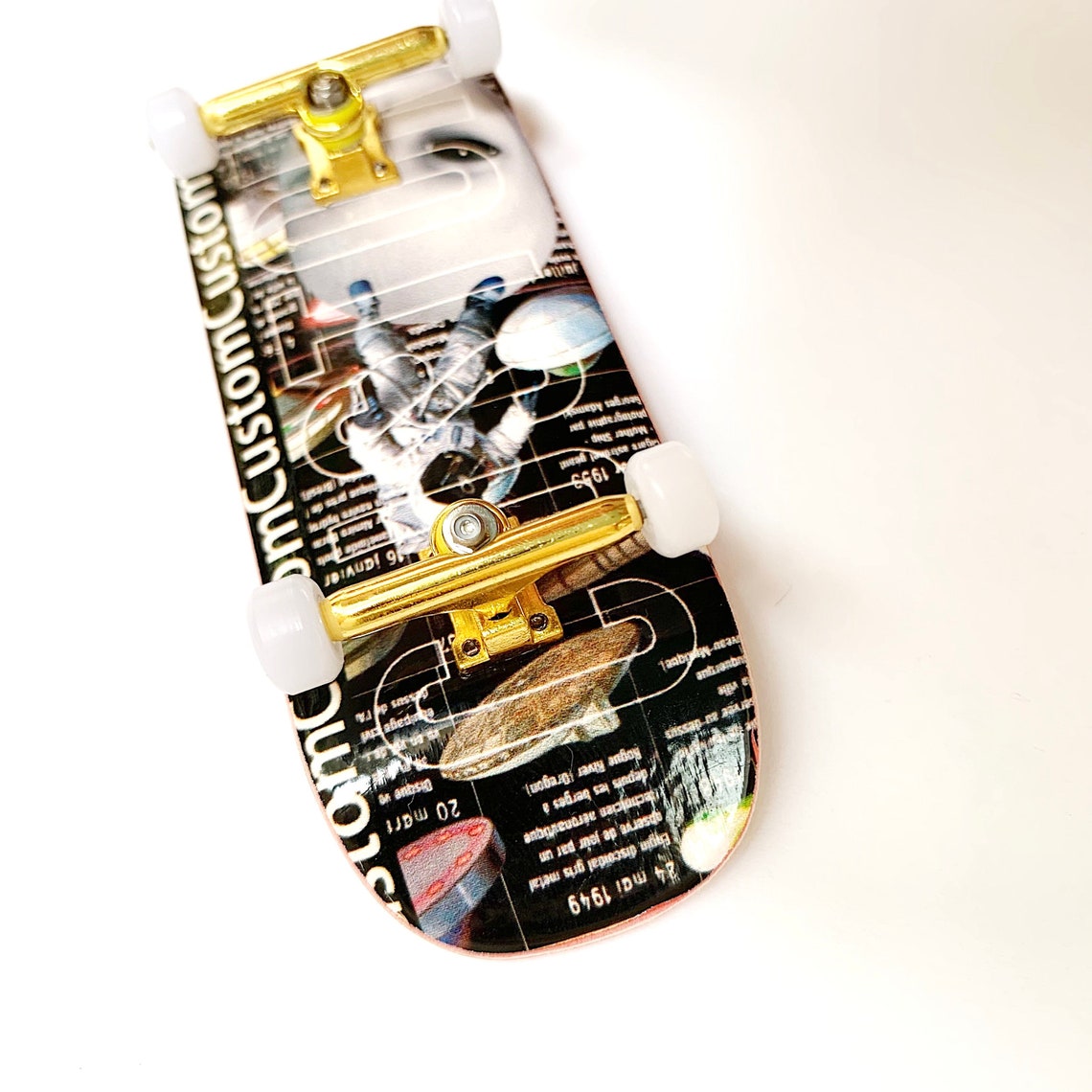 Fingerboard Custom Alien Boxy Shape 34mm x 96mm Etsy