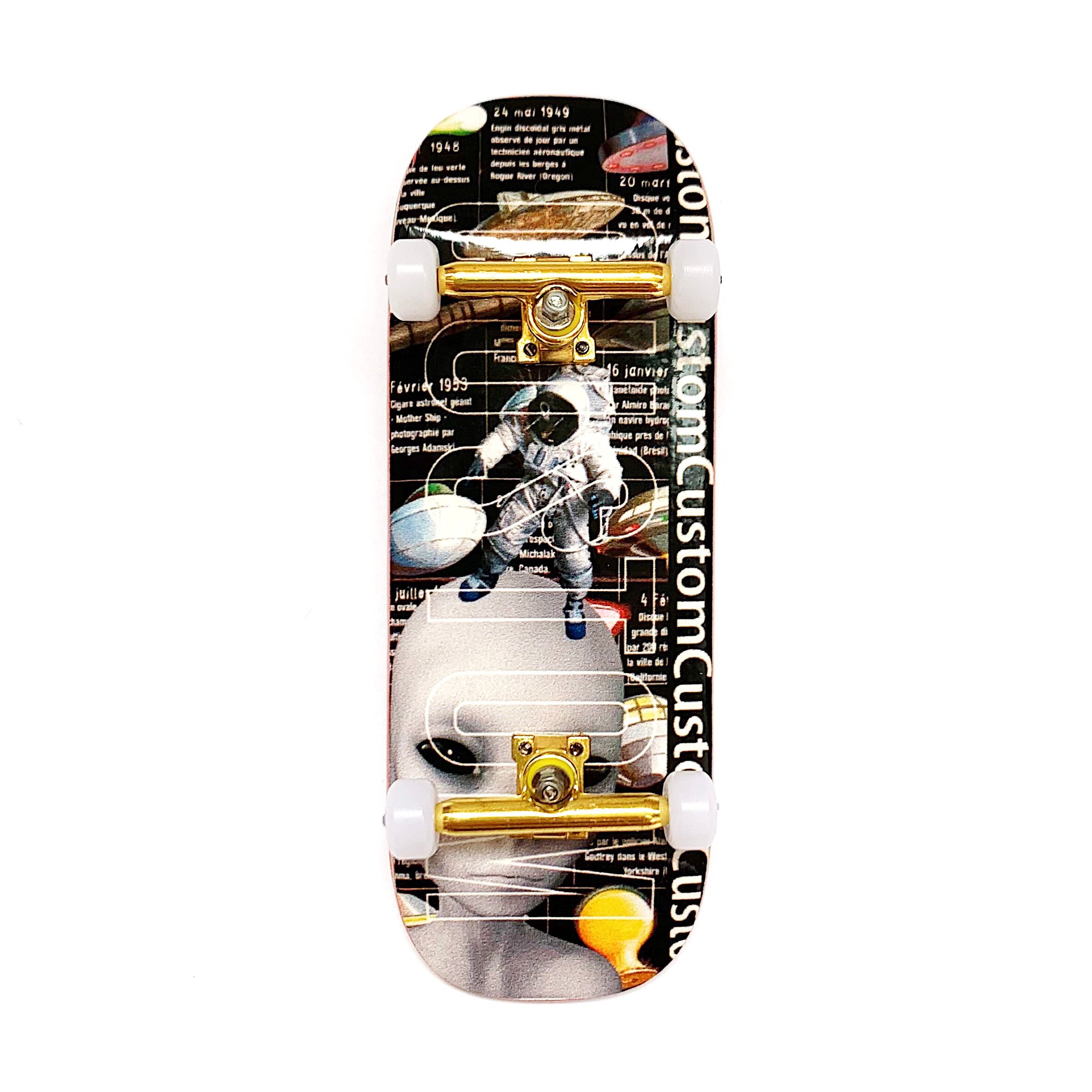 Fingerboard Custom Alien Boxy Shape 34mm x 96mm Etsy