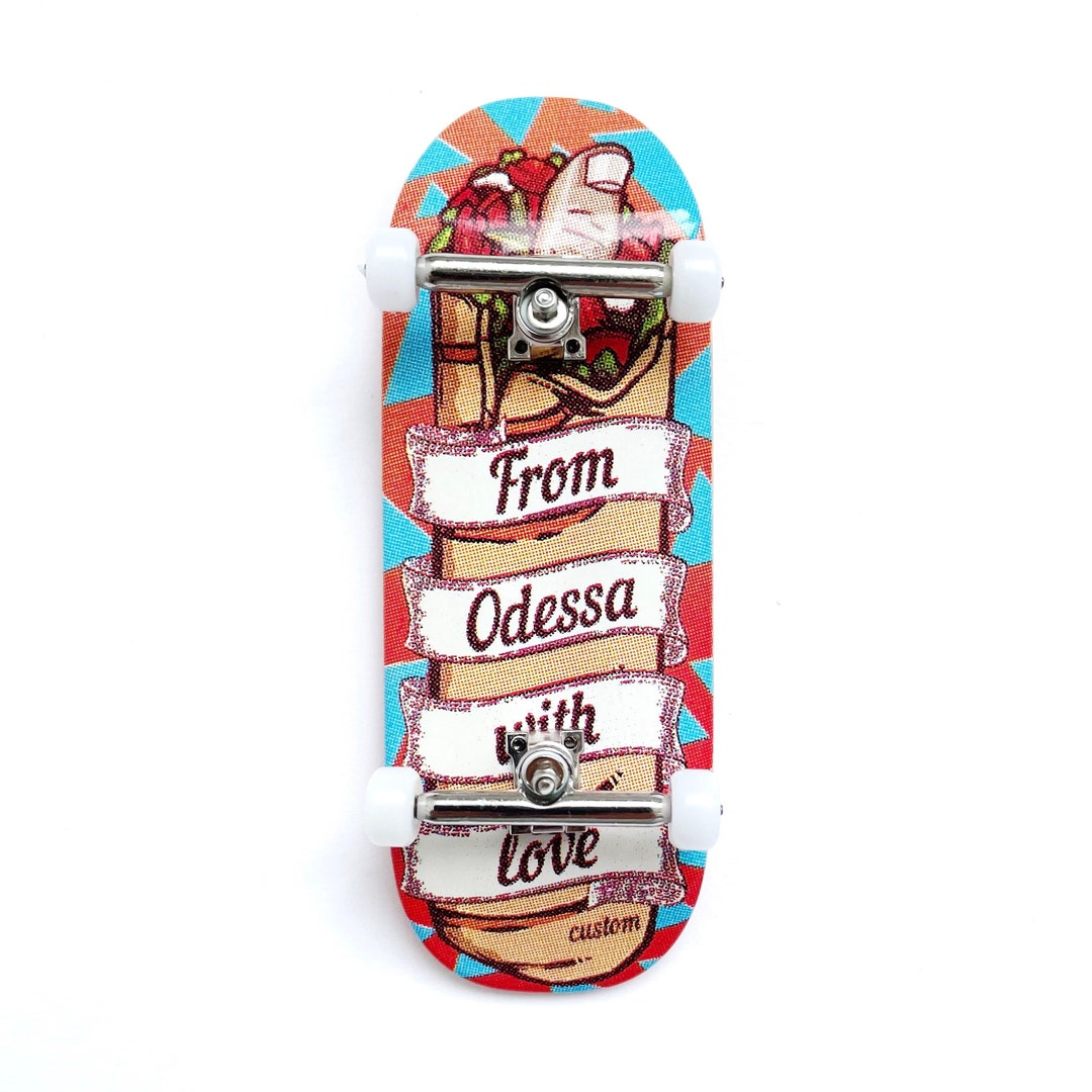 Fingerboard CUSTOM 35mm Cruiser Shape Odessa Etsy