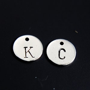 Personalized Alphabet Charm, Initial Charm, Name Charms, Letter Charm , Initial Charm, Name Charm, Add Charms, Extra Charm,