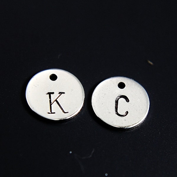 Letter Charms - Etsy