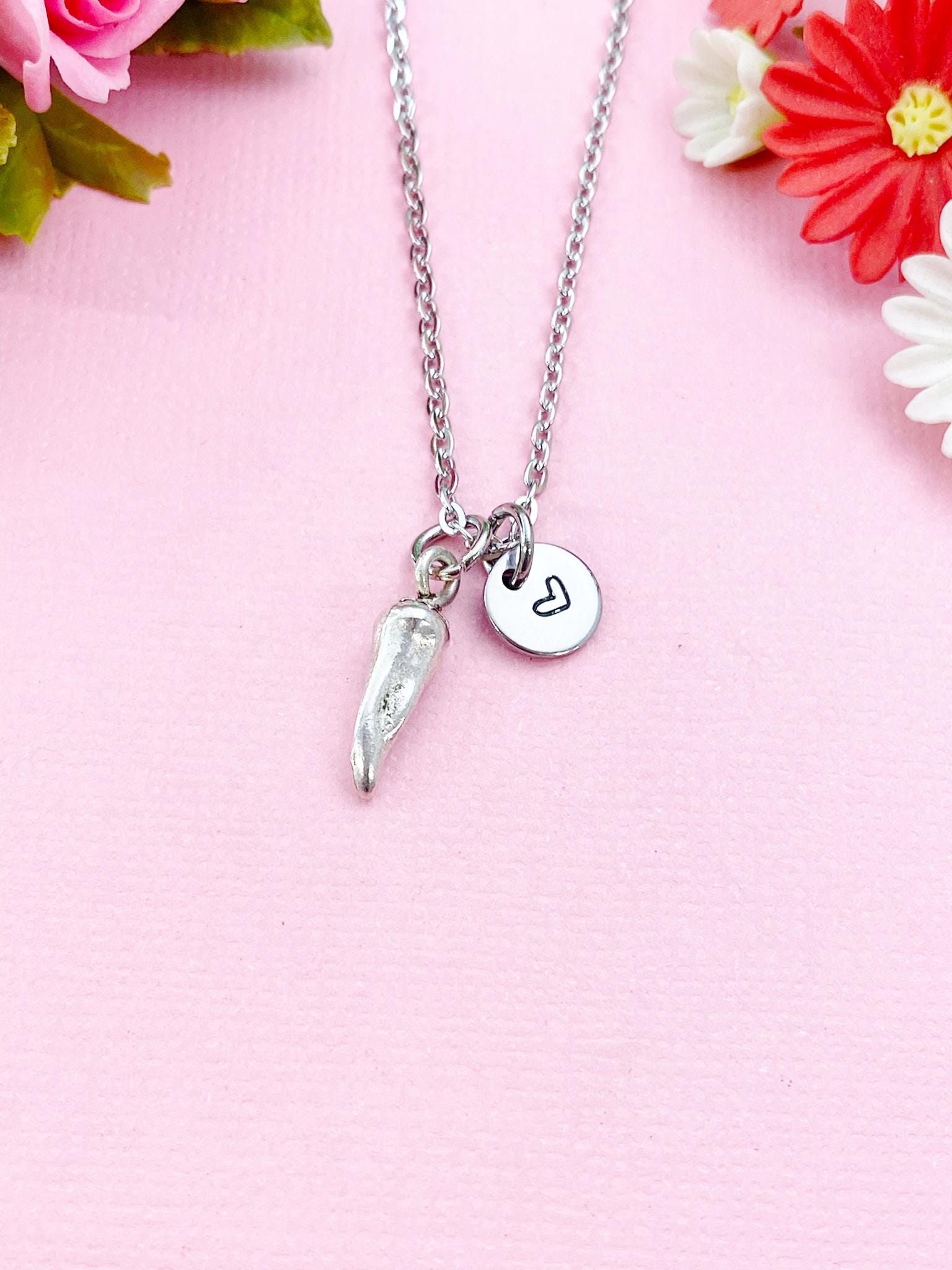 Hot Chili Pepper Necklace, Cheerleader Team Gifts, N5025 - Etsy