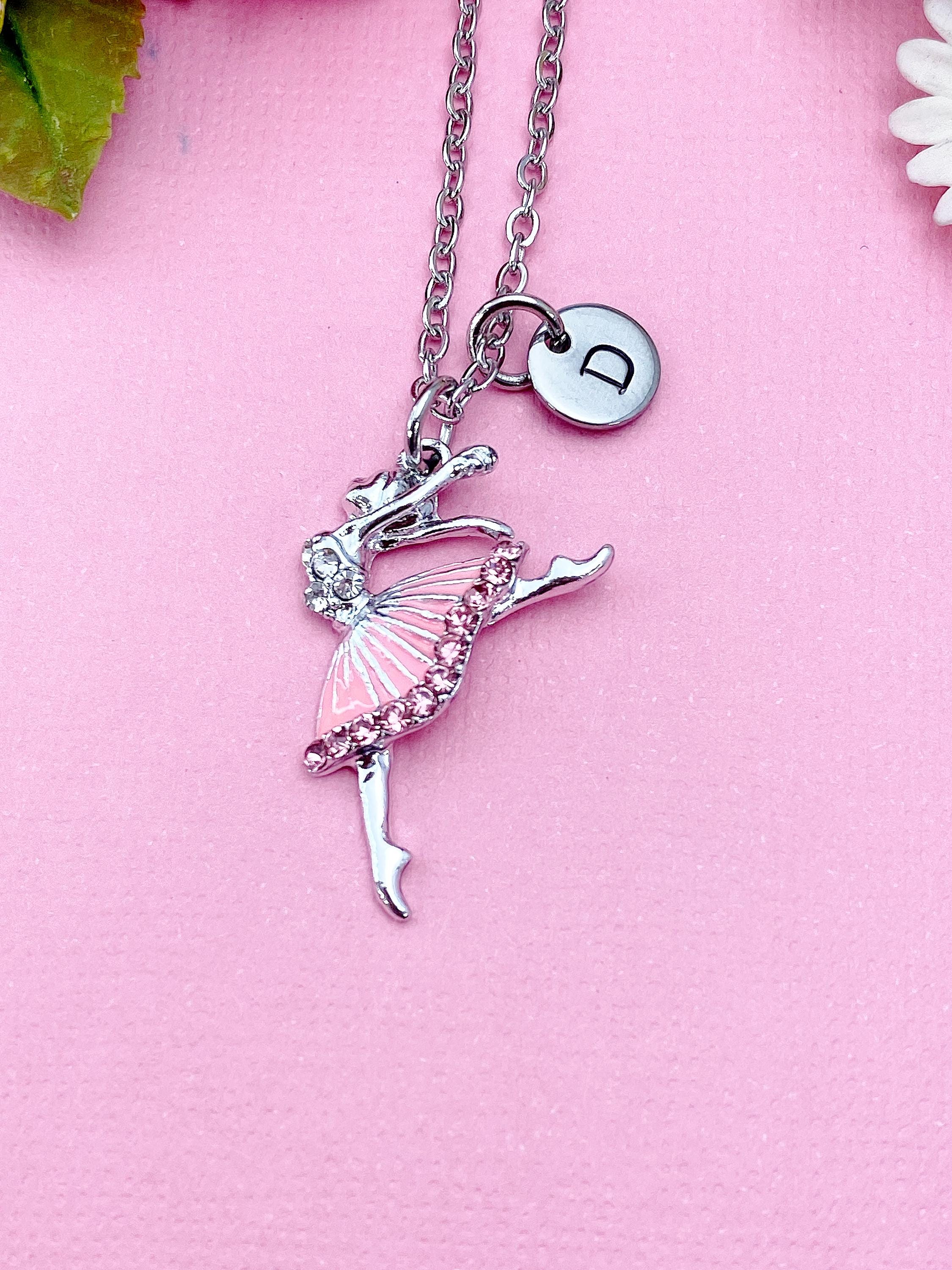 Ballet Charm Necklace, Dance Necklace, Ballet Charm, Dance Charm, Ballet Gift, Dance School Gift, Ballet School Gift, Ballet Gift N224