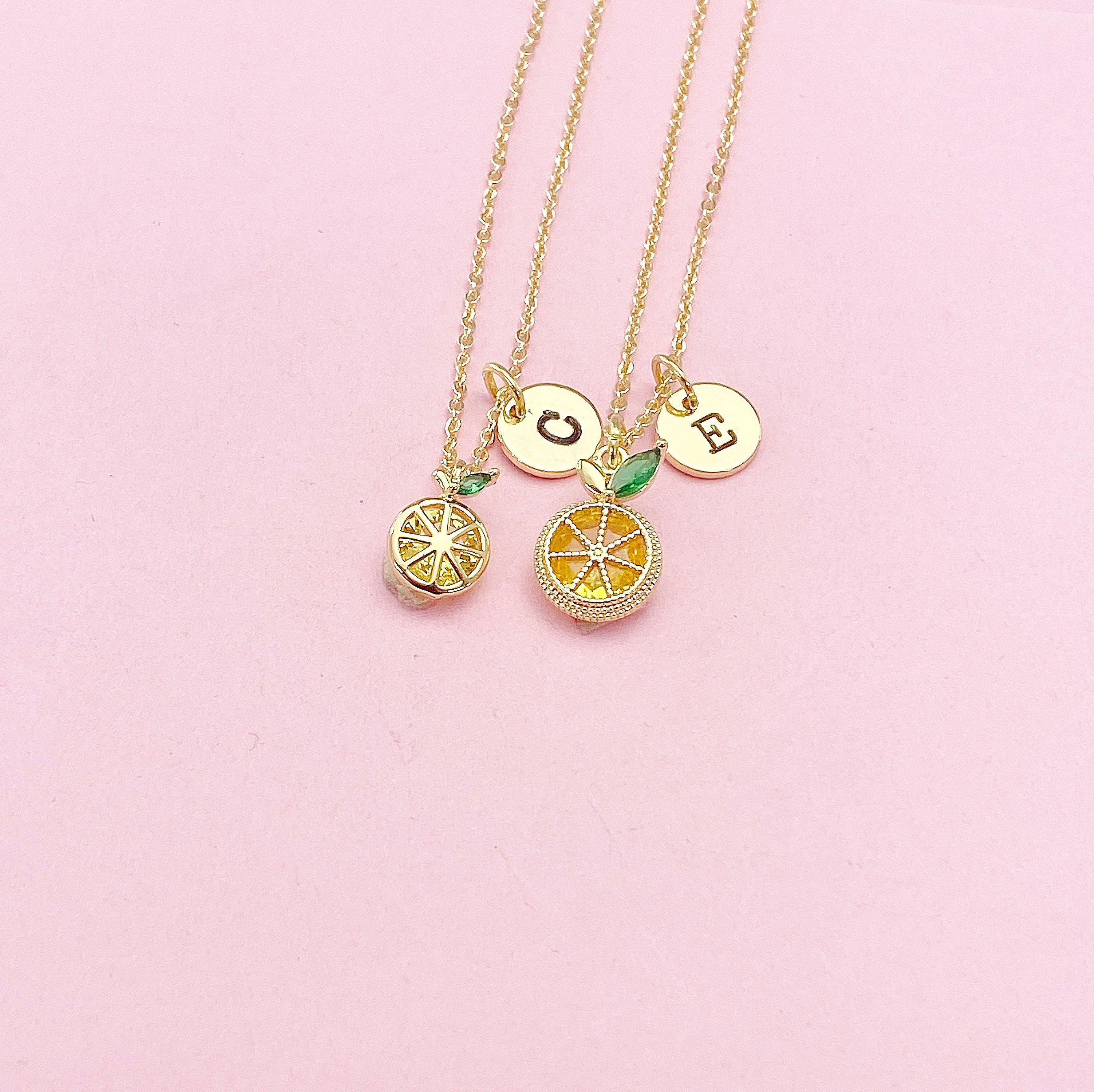 Lemon Necklace - Etsy