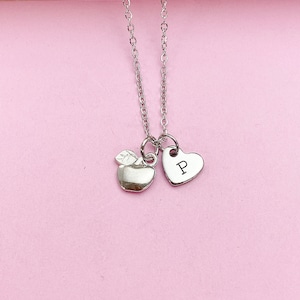 Apple Pendant Charm Necklace, AN1918