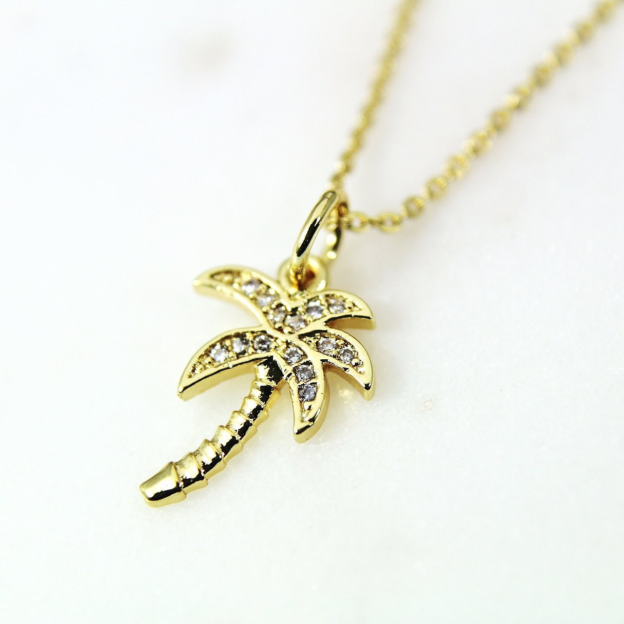 アクセサリー 2020s Stussy palm tree necklace gold 925 2020s Stussy palm tree necklace gold 925