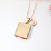 Best Valentine Gift, Best Christmas Gift, Rose Gold Book Lover Locket Necklace, Best Gift for Bookworm, Christmas Present, N1802