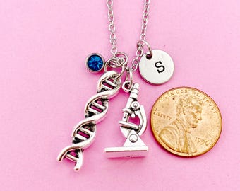 アクセサリー Handmade Vintage Silver DNA Necklace 925 DNA Necklace