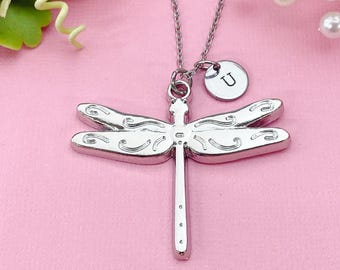 Dragonfly Charm Necklace – Spiritual Charm Transformation Grace, N6471