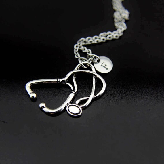 Personalized cheap stethoscope necklace