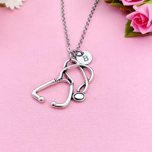 Stethoscope Charm Necklace, N2228