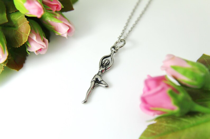 Personalized Gift Christmas Gift N525 Stainless Steel Yoga Charm Necklace Yoga Jewelry Yoga Yogi Gift Yoga Charm
