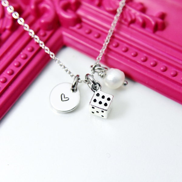 Dice Necklace Etsy
