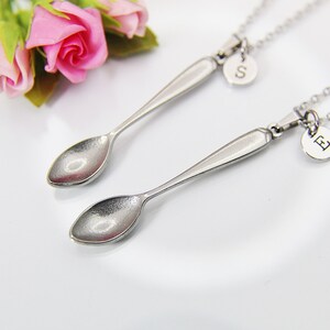 Stainless Steel Kitchen Utensil Spoon Necklace, Personalized Gift, N4192 image 3